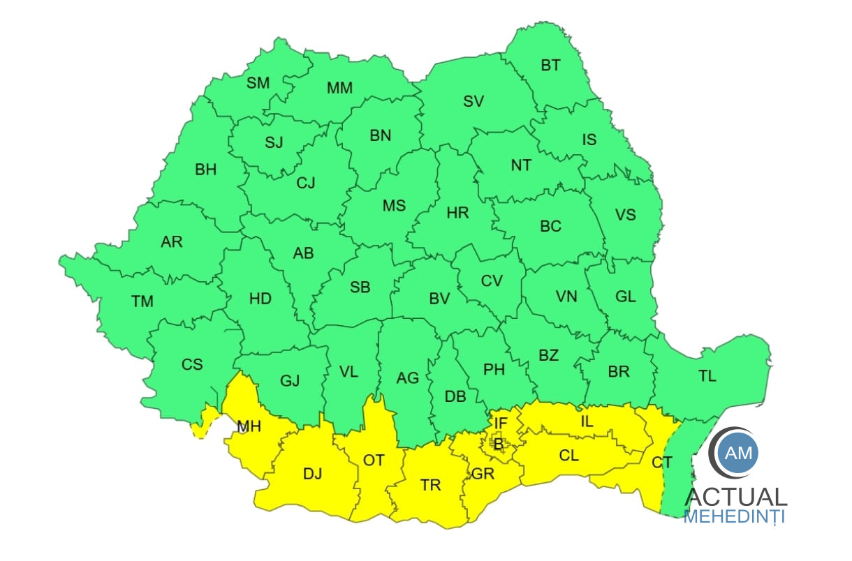 De mâine, revine canicula în Mehedinți.