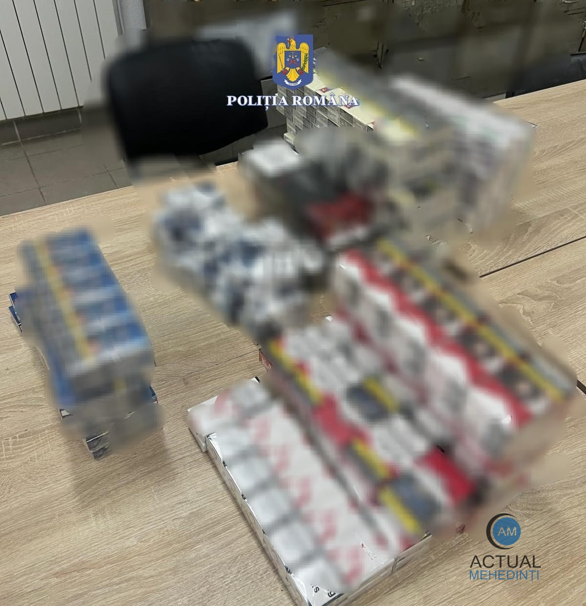 Femeie din Severin prinsă cu 316 pachete de țigări de contrabandă! Amendă record de 20.000 de lei și captură confiscată.