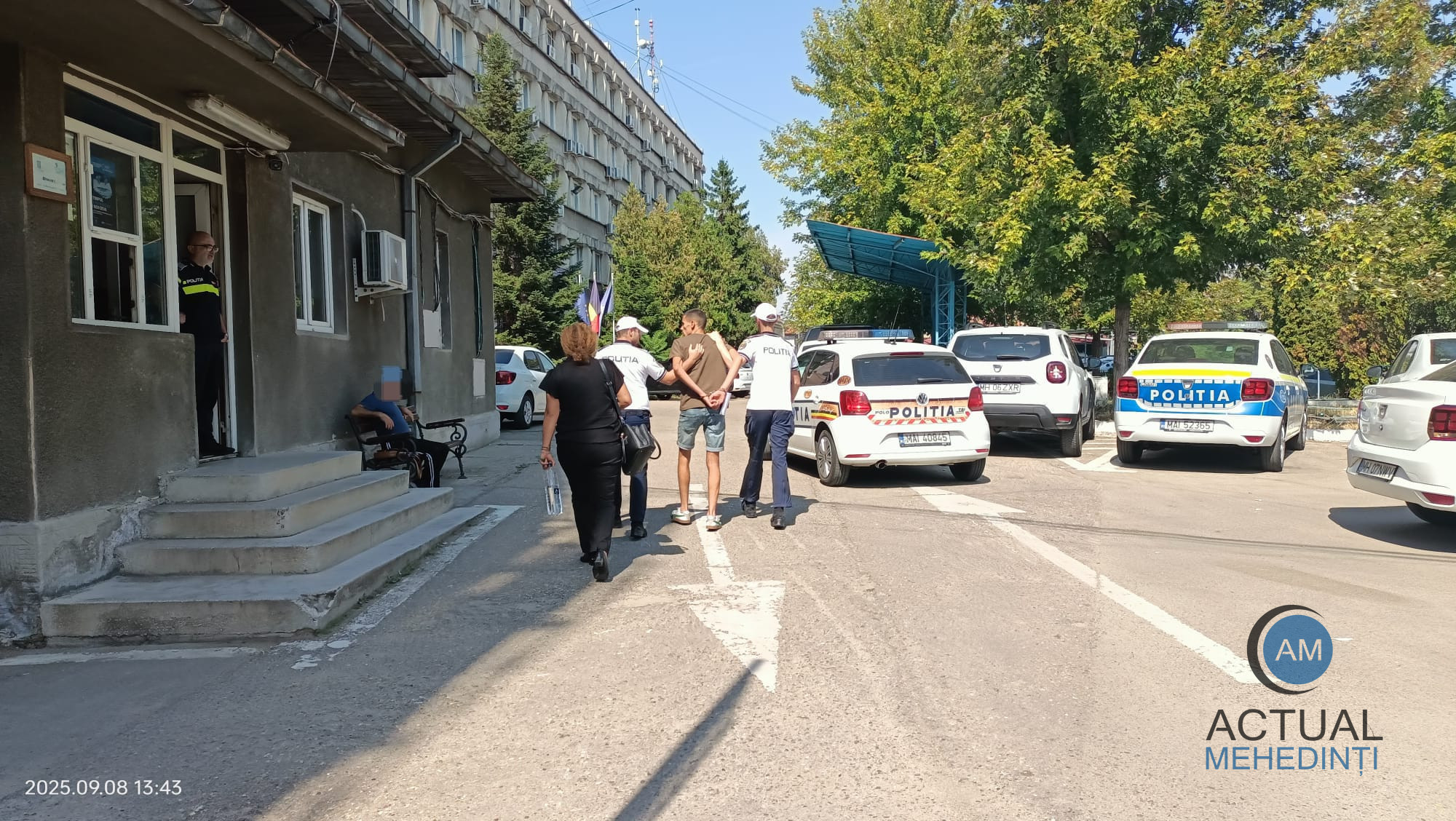 Tânăr fără permis și alcoolizat, implicat în accident grav în Recea, reținut de poliție după tentativa de eschivare legală